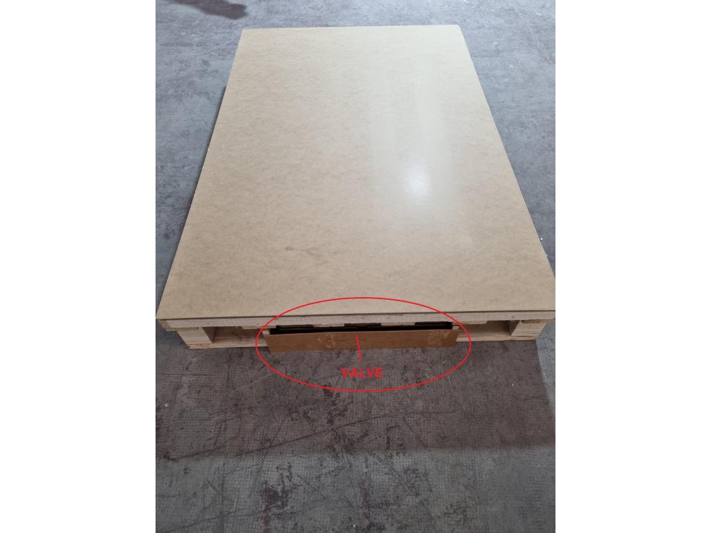 Laviecasa Extra-Flat Shower Tray - Laviecasa Texture in Graphite Polyester - L160 x W75 x H2.6 cm - Laviecasa CNVQ53390