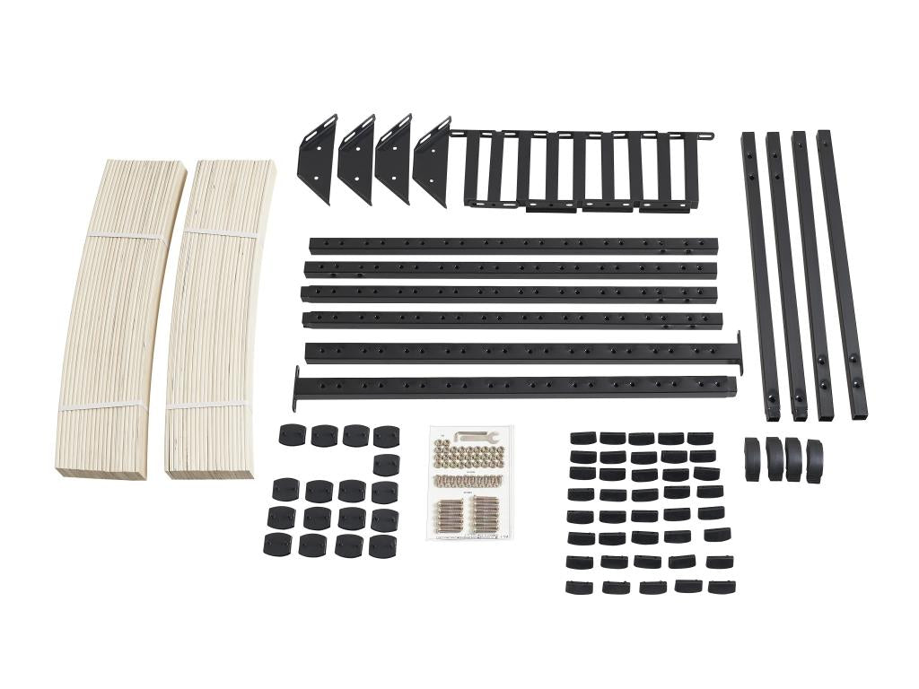 120x190 cm bed base, sturdy and comfortable, with a 9-legged metal frame, easy assembly, 1.2 mm thick.