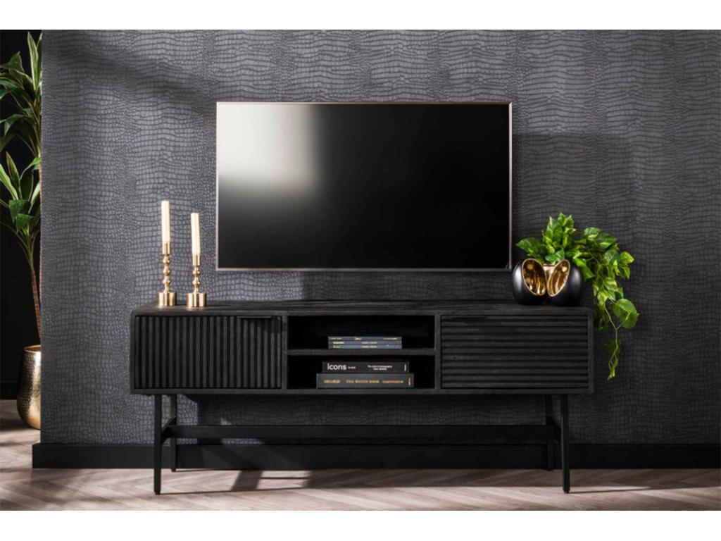 Buffet - Black Wood - Meubiana