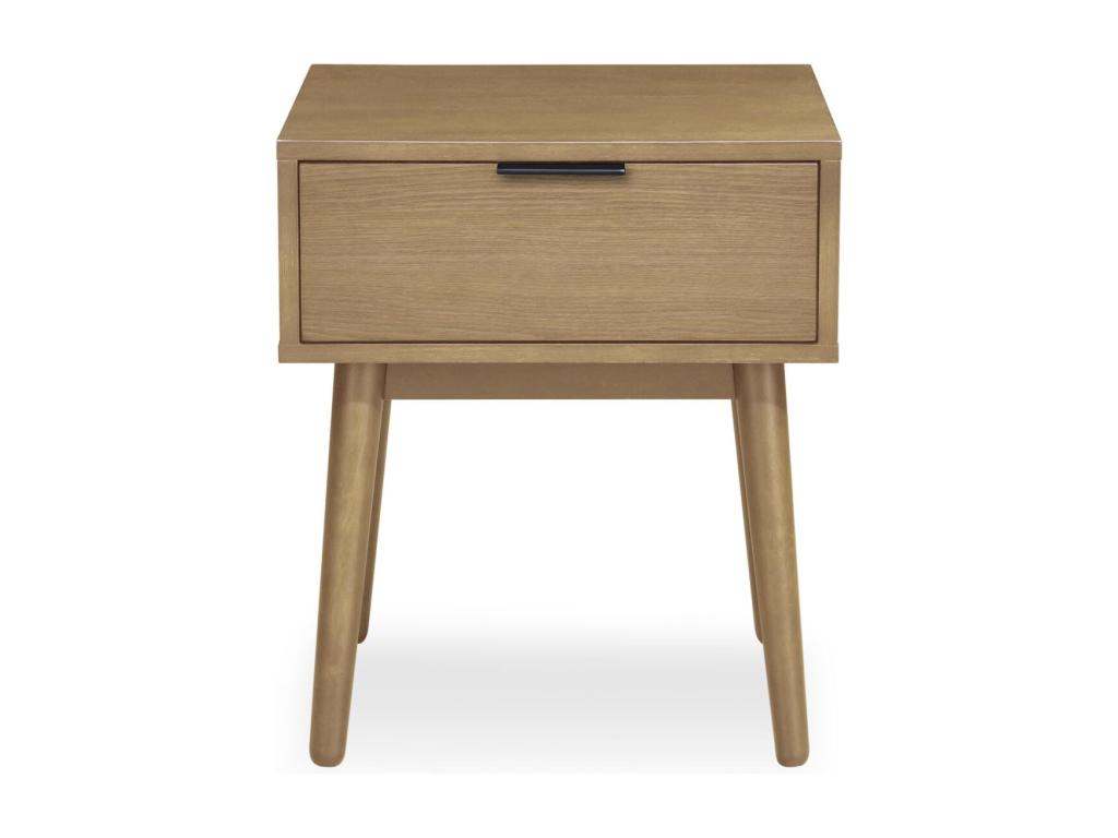 PILOTE Contemporary Bedside Table with Drawer
