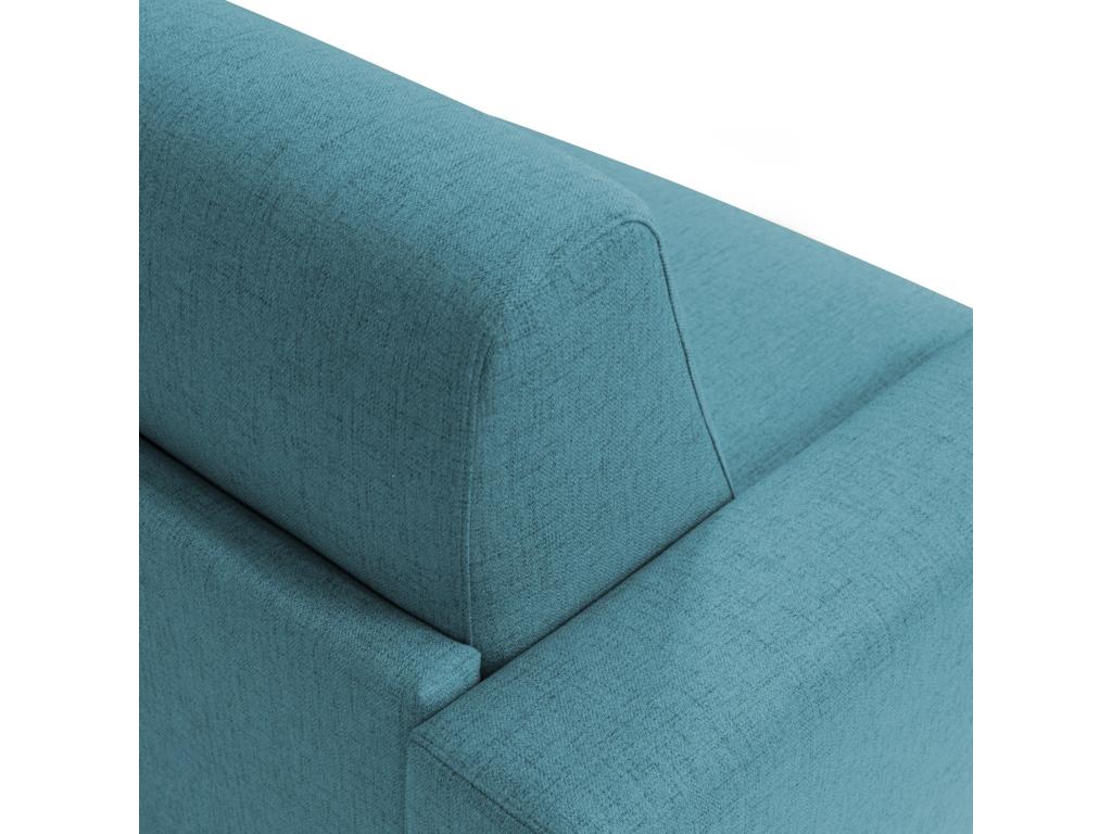 Laviecasa Sofa bed with mattress h20 in waterproof fabric T03 200 cm mat - 140x197 sky blue JCIC27283