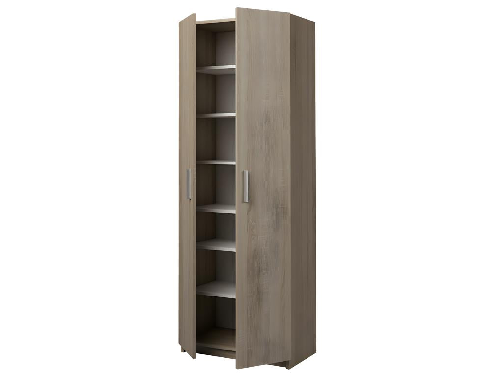Laviecasa oak-colored wardrobe/storage unit - Height 180 x Length 60 x Depth 35.6 cm ZGCI27280