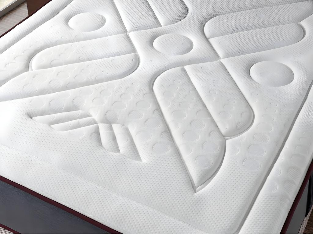 Meublori SPRING 160x200 Pocket Spring Mattress, 27cm Thick, with Highly Adaptive Memory Foam - Ergonomic