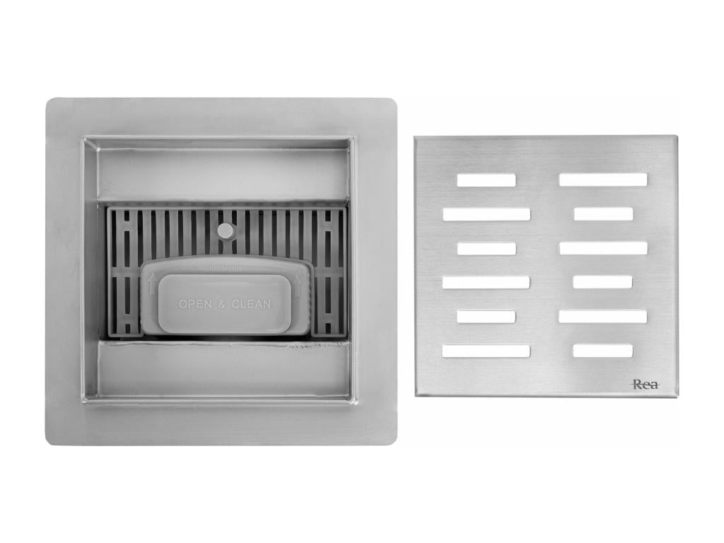 Laviecasa 120x120 Linear Drain with Brush, Laviecasa TLQH70922