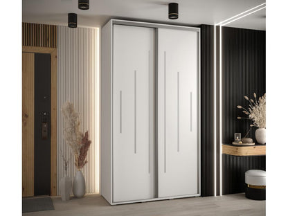 Meublori 12 Sliding Door Wardrobe 235.2/130/60 2 Doors