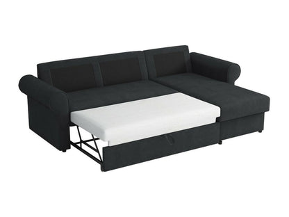 Laviecasa 131 Grey Corner Sofa with Sleeping Function and Bed Box, 246x155x90cm, RUIF14242
