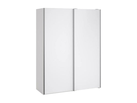 2-Door Wardrobe Meublori Bedroom Furniture Walk-in Closet Clothes Closet 150x61 h200 cm White