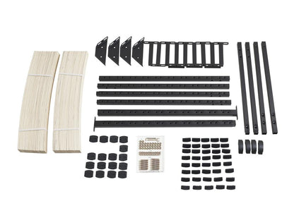 120x190 cm bed base, sturdy and comfortable, with a 9-legged metal frame, easy assembly, 1.2 mm thick.