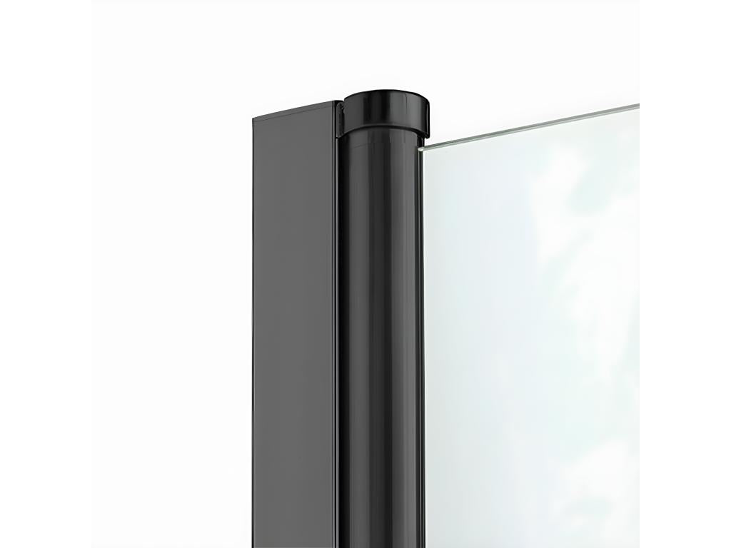 Laviecasa BLACK UOIN50874 120cm Black Hinged Shower Door