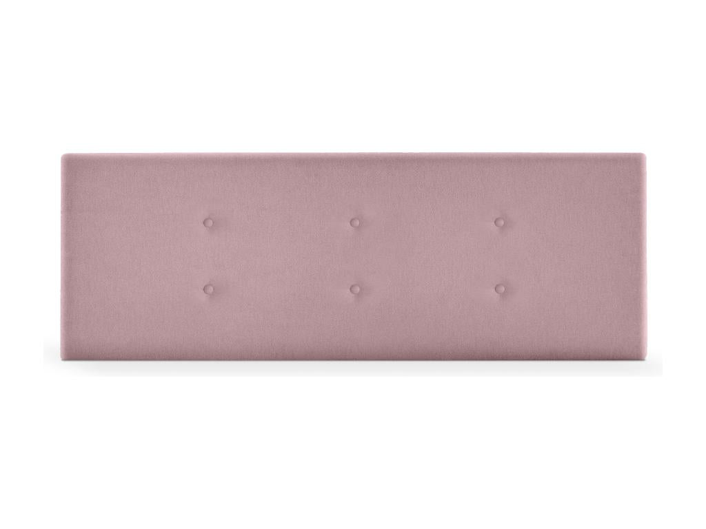 Laviecasa Aqualine fabric headboard with 2 button details, 160x50cm, fits 150/160cm beds - Salmon HUPR25387