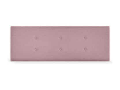 Laviecasa Aqualine fabric headboard with 2 button details, 160x50cm, fits 150/160cm beds - Salmon HUPR25387