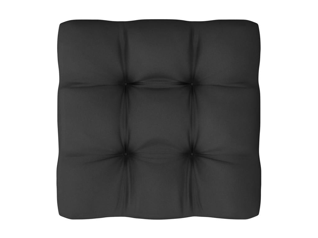 11-piece garden furniture set with cushions, Grey, Solid Pine Wood ECKX60873