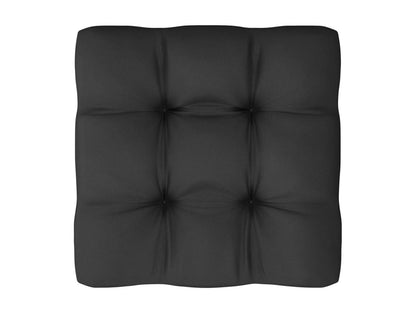 11-piece garden furniture set with cushions, Grey, Solid Pine Wood ECKX60873