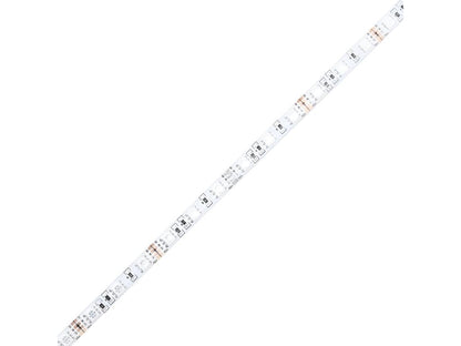 2-piece bedside tables and LED furniture, black, 70x36.5x40 cm