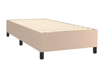 Laviecasa bed base Cappuccino 90x190 cm Leatherette DTQP09746