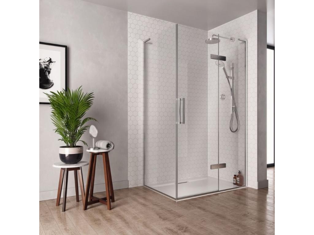 Laviecasa Pure rectangular white shower tray 100x80 EVRZ60109