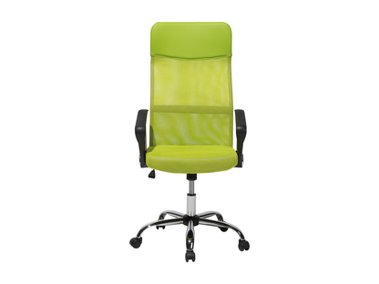 Designer office chair, lime green, LRPT43299