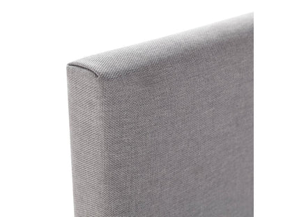 Aura headboard upholstered in light grey fabric, 90x60 cm LEGQ45317