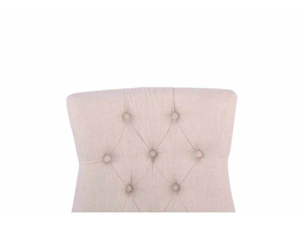 Cream fabric dining chair 55x58x92 cm FAL10062 FKKB99709