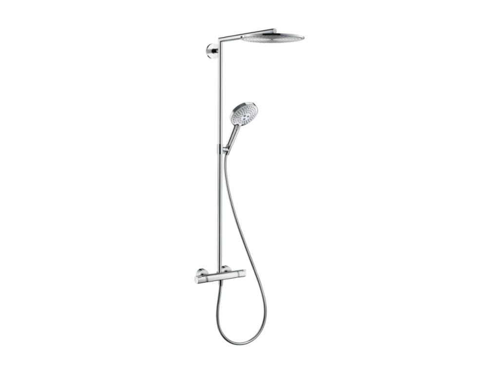 Laviecasa Raindance S 300 chrome thermostatic shower column TSJW31024