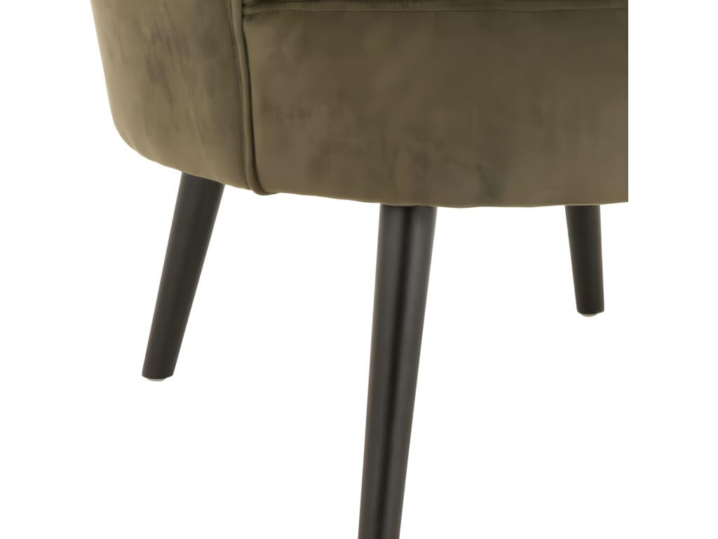 Laviecasa Design Cuve Armchair 79cm Green YMOT00356