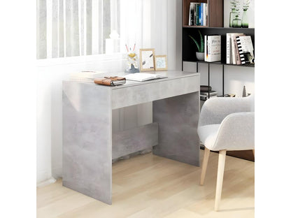 Concrete Grey Desk 101x50x76.5 cm Chipboard SSKM18413