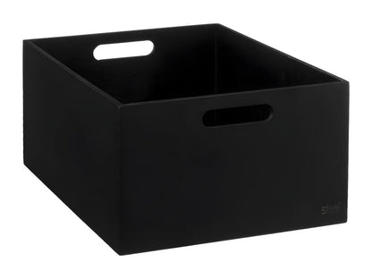 Set of 3 Wooden Storage Boxes with Lids Laviecasa XKTA49098