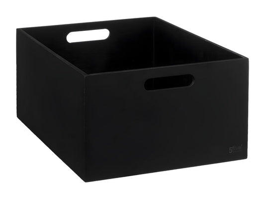 Set of 3 Wooden Storage Boxes with Lids Laviecasa XKTA49098