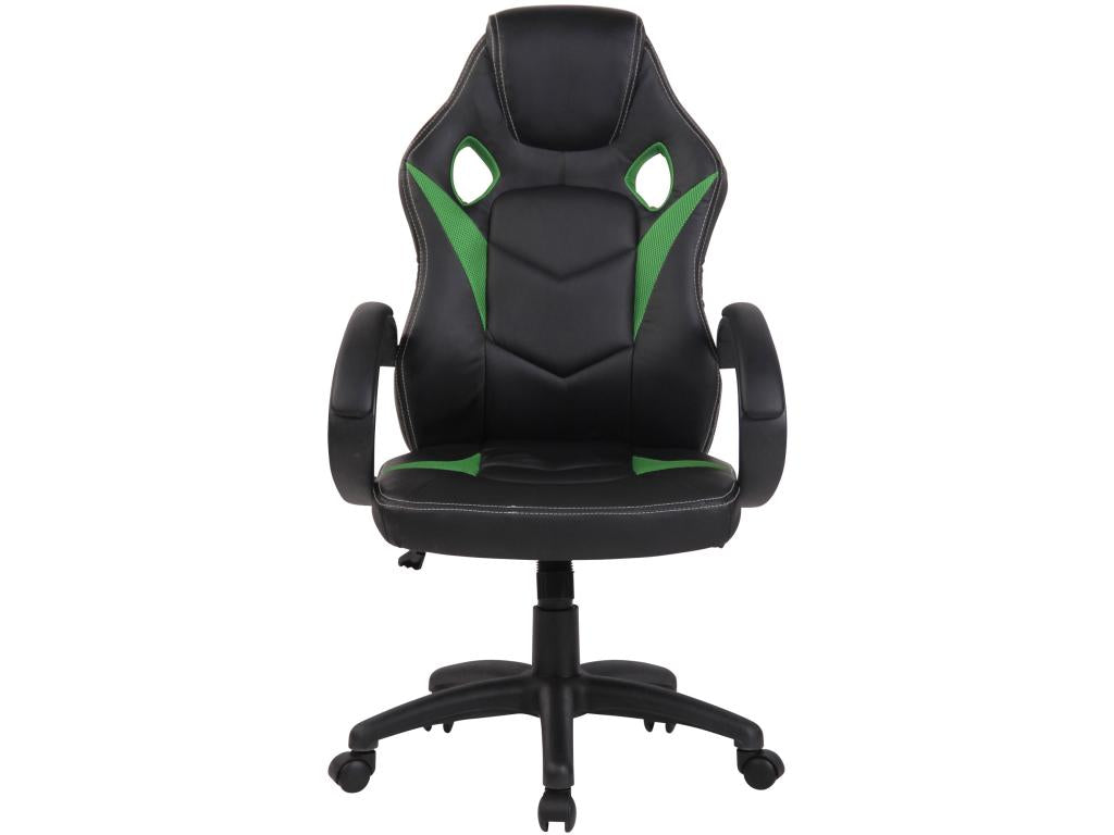 Office chair - Faux leather / Plastic - Green - Laviecasa XRLU52268