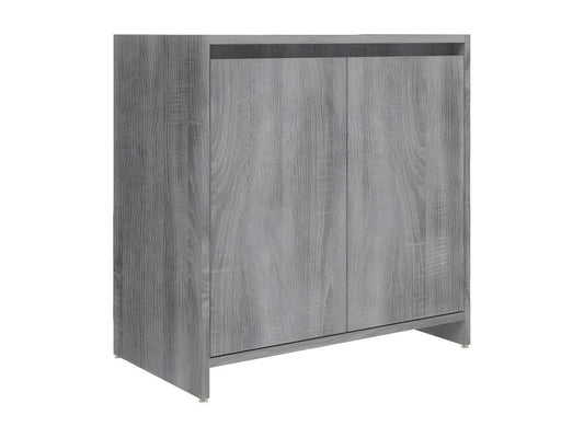 Meublori grey bathroom cabinet 60x33x61 Engineered wood