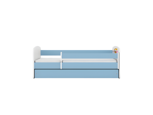 Laviecasa blue bed without drawer with 160/80 mattress DUXP18372