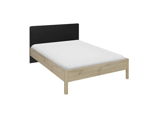 Laviecasa MKUN26944 120x200 Oak/Black Headboard Frame
