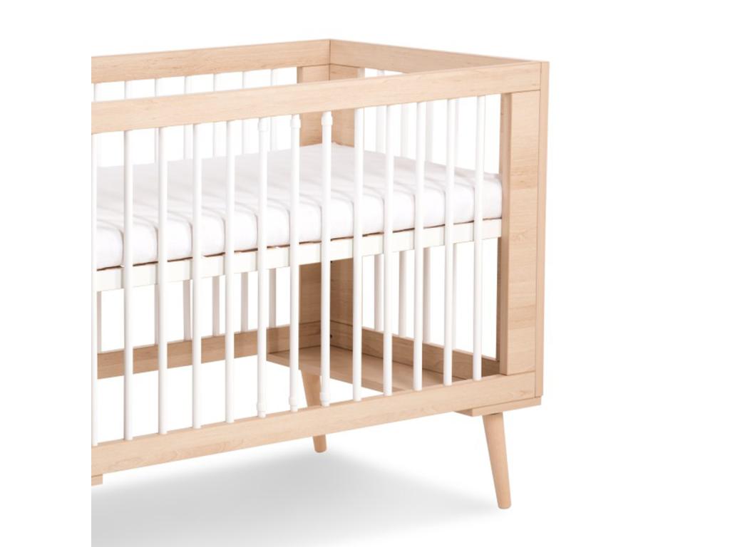 LittleSky baby cot by Meublori Beech