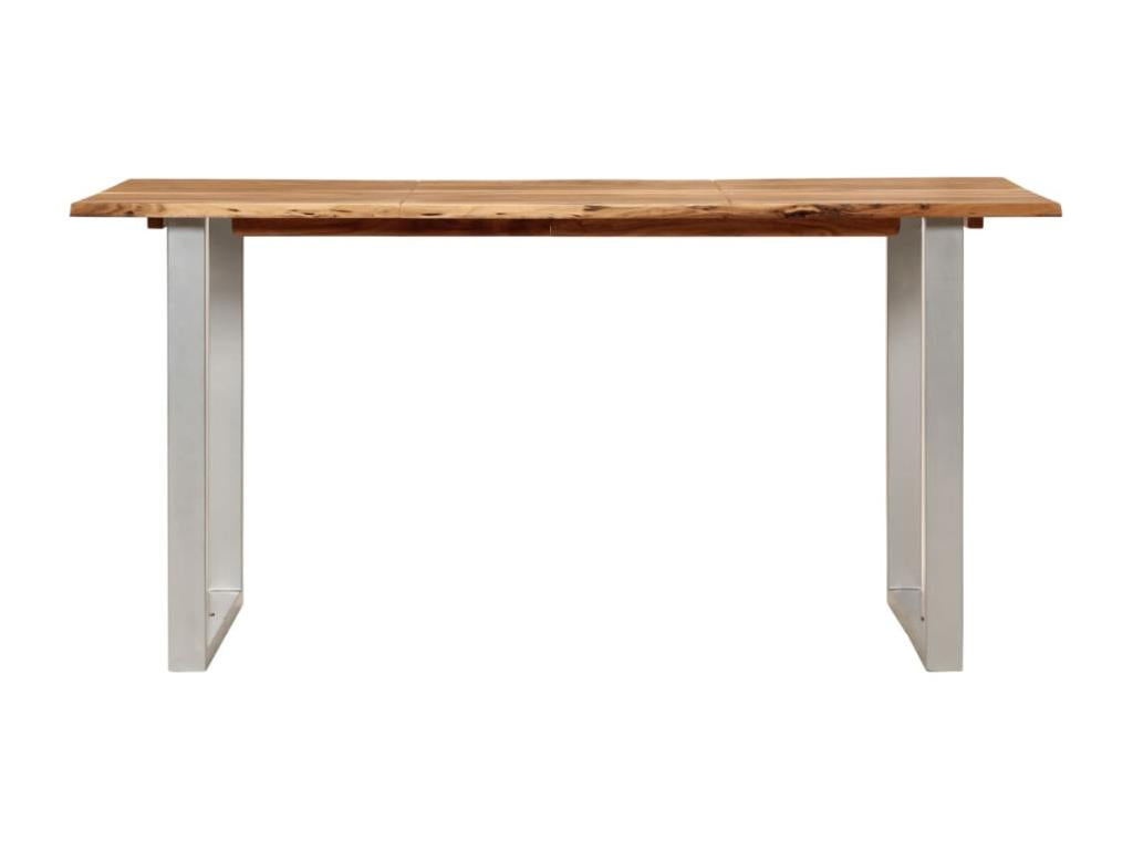 Dining table 154x80x76 cm Solid wood