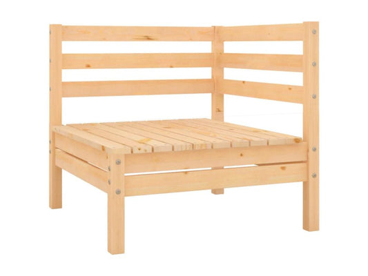 10-piece garden furniture set, solid pine wood, ODTR22090