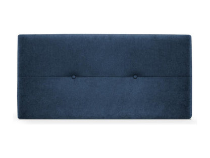 Meublori Aqualine Fabric Headboard with Buttons 95x50cm for 90cm Beds - Blue