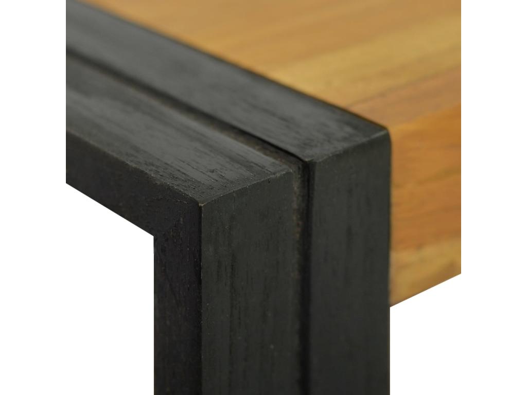 Bathroom wall cabinet 110x45x35cm Solid teak wood