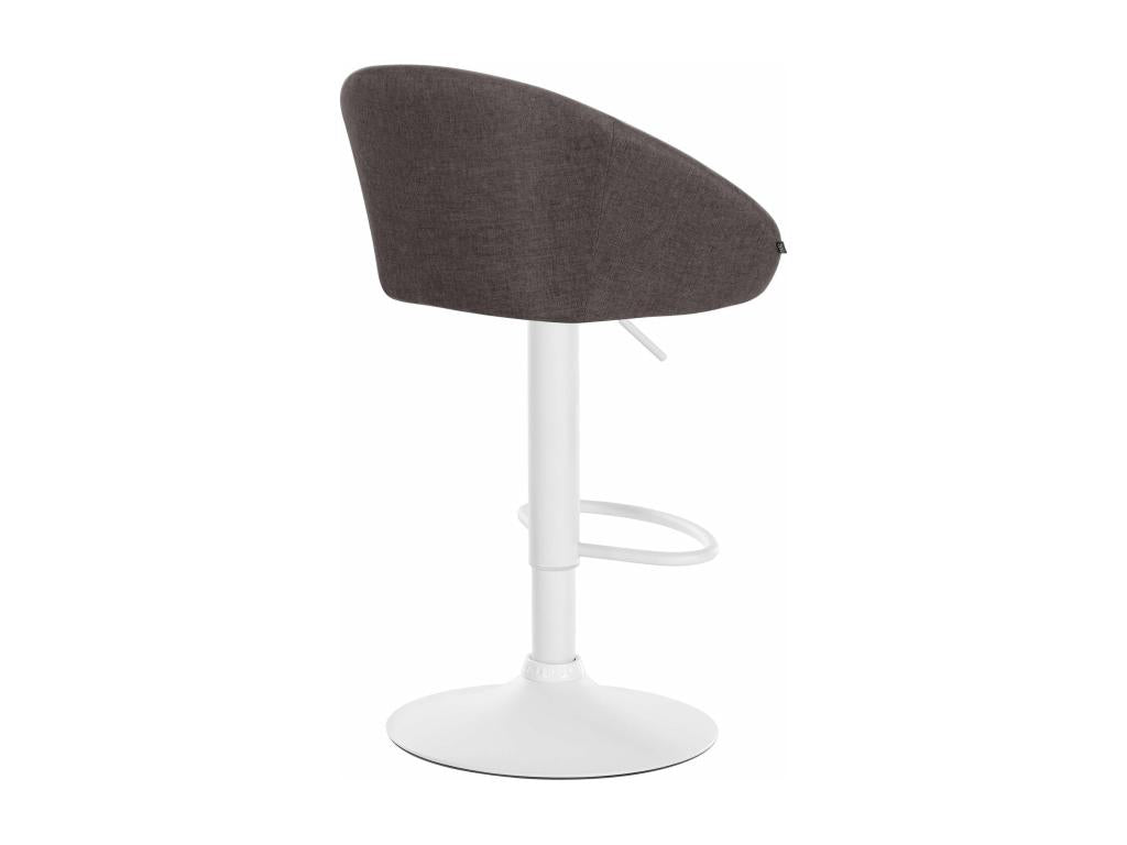 Bar stool with white metal seat, 55x51x86 cm, 10 0004775