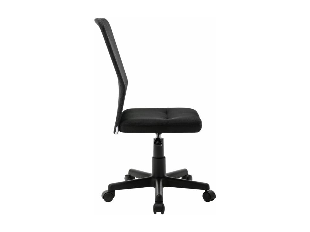 Black office chair 44x52x100 cm Fabric by Meublori