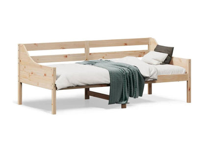 Daybed without mattress 75x190 cm solid pine wood