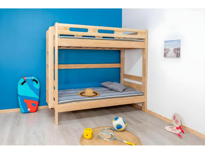 Separable bunk bed in solid pine, neo-natural wood RELO61870