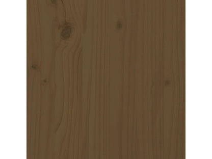 Bed frame without mattress honey brown 120x190 cm KRKJ44944