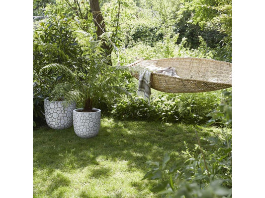 Clay Ball Planter 43x41 cm Ivory