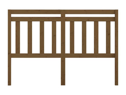 Honey Brown Headboard 156x4x100 cm Solid Pine Wood URUU69323