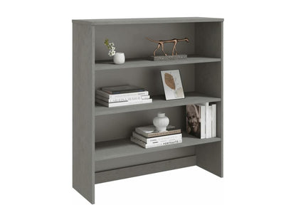 Meublori Light Grey Buffet Top 90x30x100 cm Pine Wood