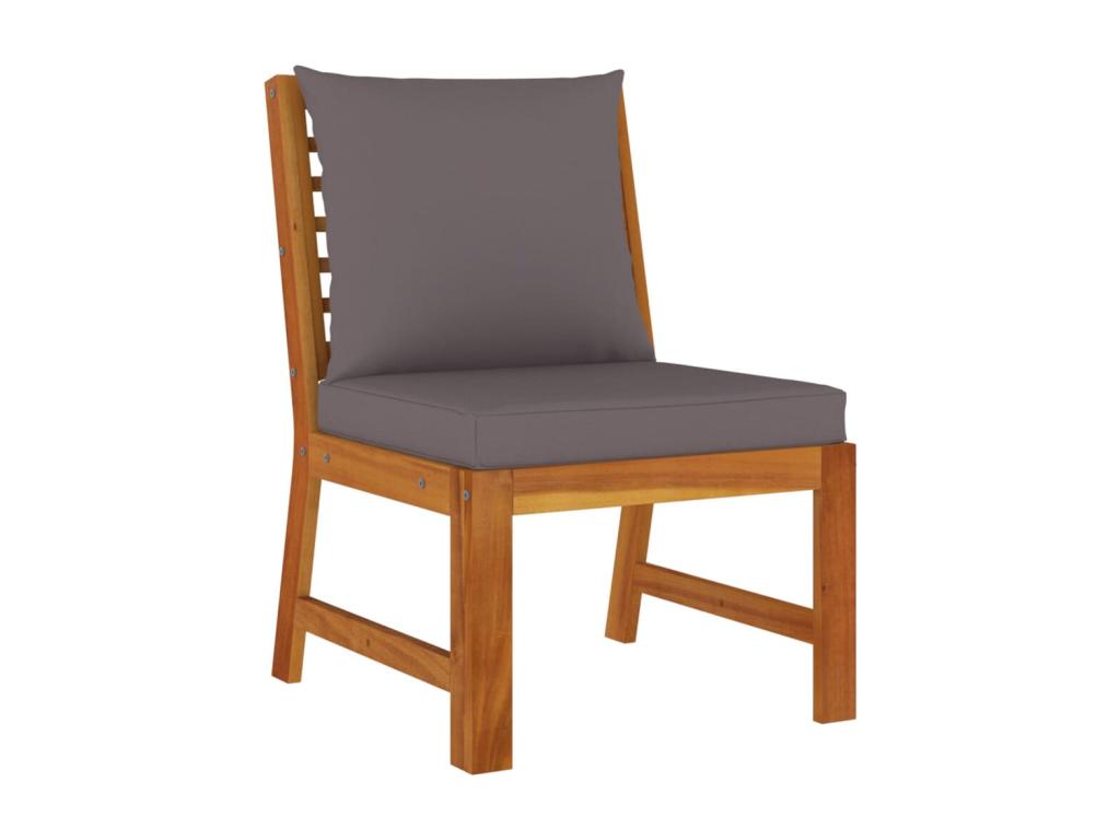 Laviecasa ZPKY48210 5-Piece Wooden Garden Dining Set with Cushions