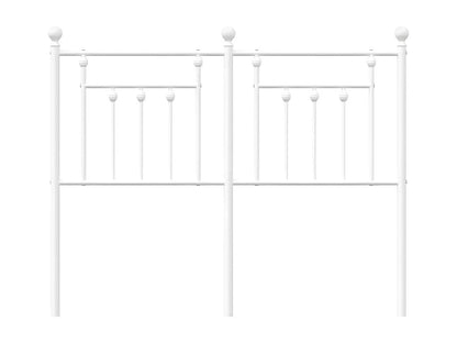 White metal headboard, 120 cm