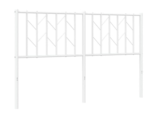 White metal headboard, 140 cm