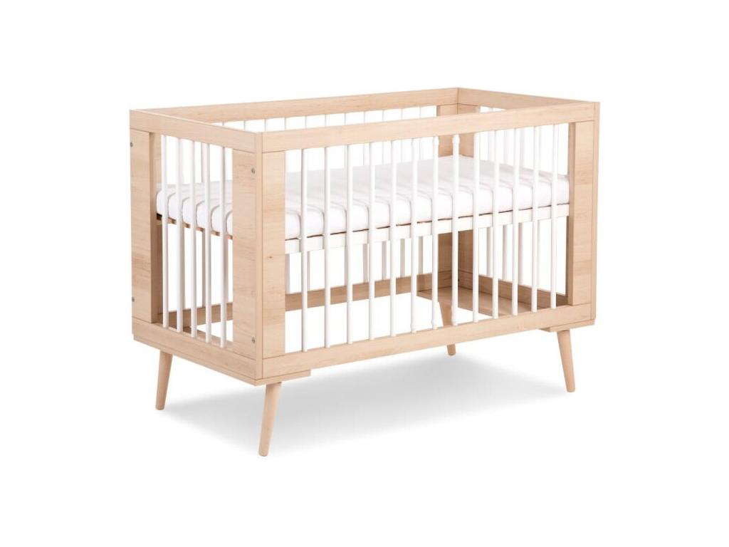 LittleSky baby cot by Meublori Beech