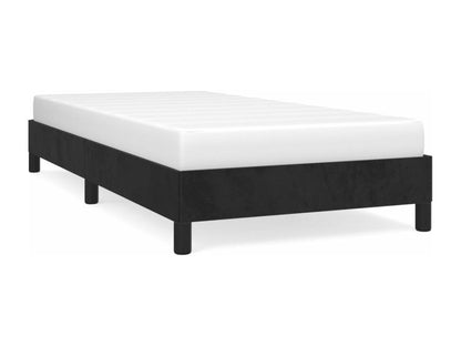 Black bed frame 80x200 cm Velvet NCSL17916